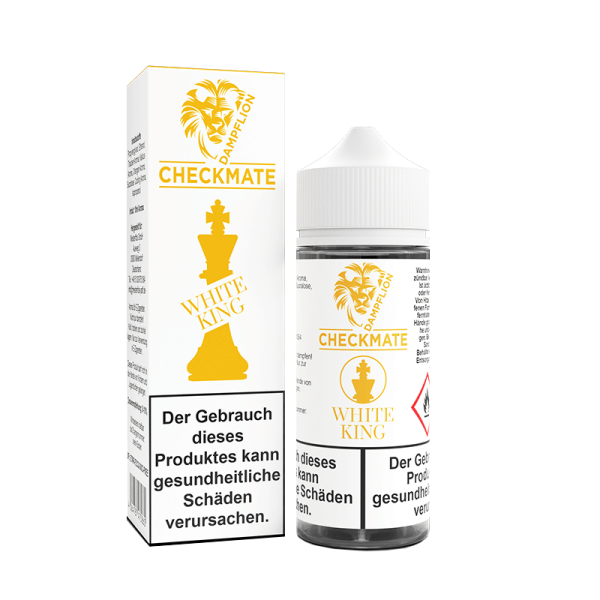 Dampflion Checkmate - White King Aroma Longfill 10ml in 120ml