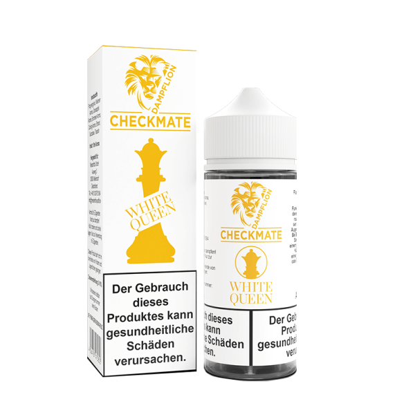 Dampflion Checkmate - White Queen Aroma Longfill 10ml in 120ml