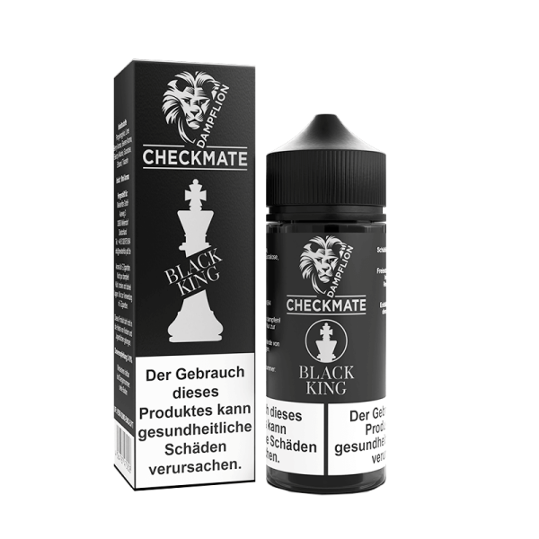 Dampflion Checkmate - Black King Aroma Longfill 10ml in 120ml