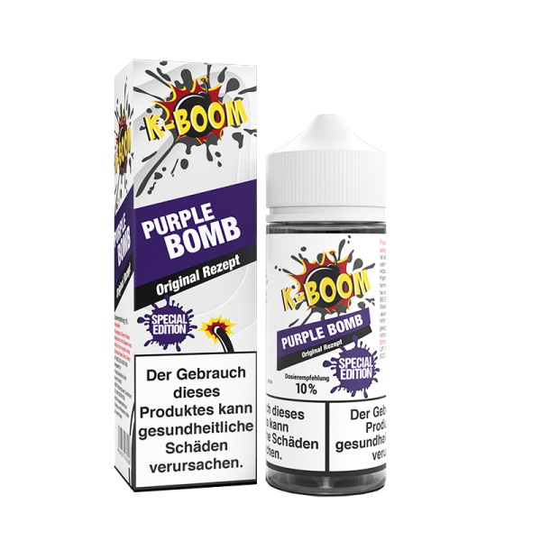 K-BOOM Purple Bomb Longfill Aroma 10ml in 120ml