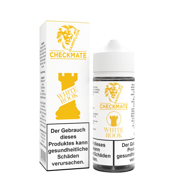 Dampflion Checkmate - White Rook Aroma Longfill 10ml in 120ml