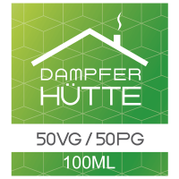 Dampferhütte Basis 50/50 100ml