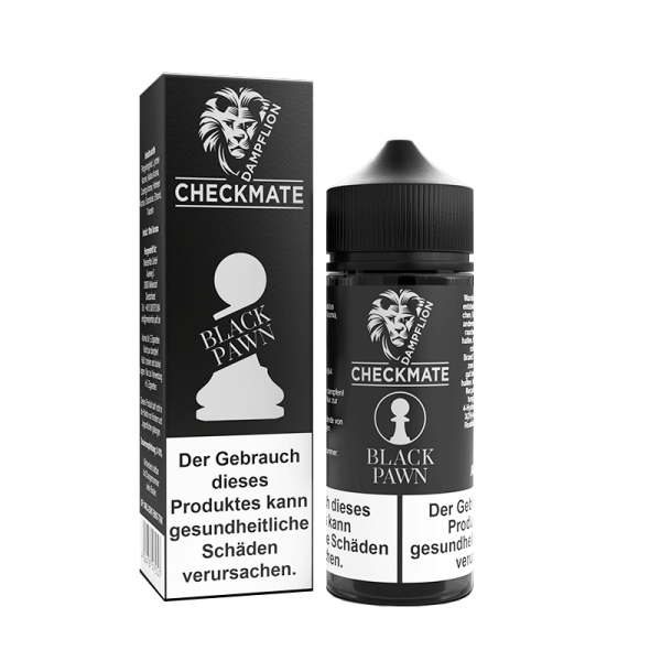 Dampflion Checkmate - Black Pawn Aroma Longfill 10ml in 120ml