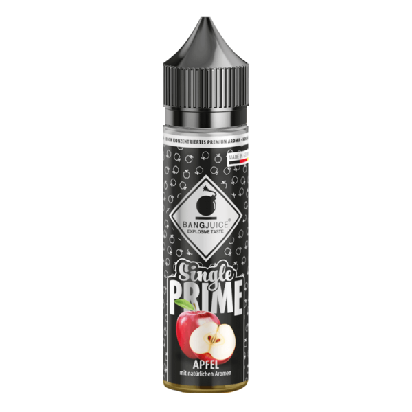 Bang Juice - SINGLE PRIME Apfel Longfill Aroma 3ml in 60ml