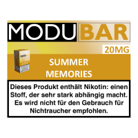 MODUBAR Einweg-Pods 2x2ml - Summer Memories 2mg