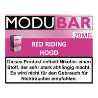 MODUBAR Einweg-Pods 2x2ml - Red Riding Hood 20mg