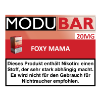 MODUBAR Einweg-Pods 2x2ml - Foxy Mama 20mg