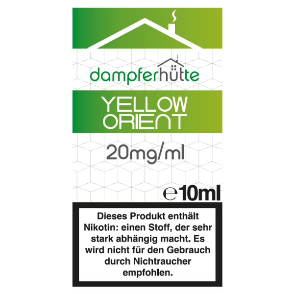 Dampferhütte Hybrid-NicSalt Liquid - YELLOW ORIENT 20mg