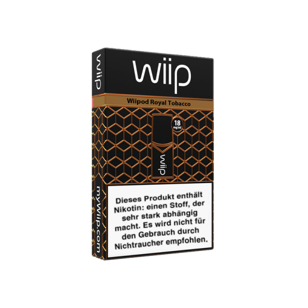 Wiipod Magnetic Einweg-Pod Royal Tobacco 18mg