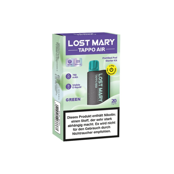 Lost Mary - TAPPO AIR Mehrweg-Podsystem Set 20mg Black