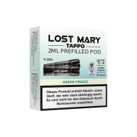 Lost Mary - TAPPO Einweg-Pod 20mg (2 Stk.) Green Freeze