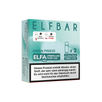 Elfbar - ELFA Einweg-Pod 20mg (2 Stk.) Green Freeze